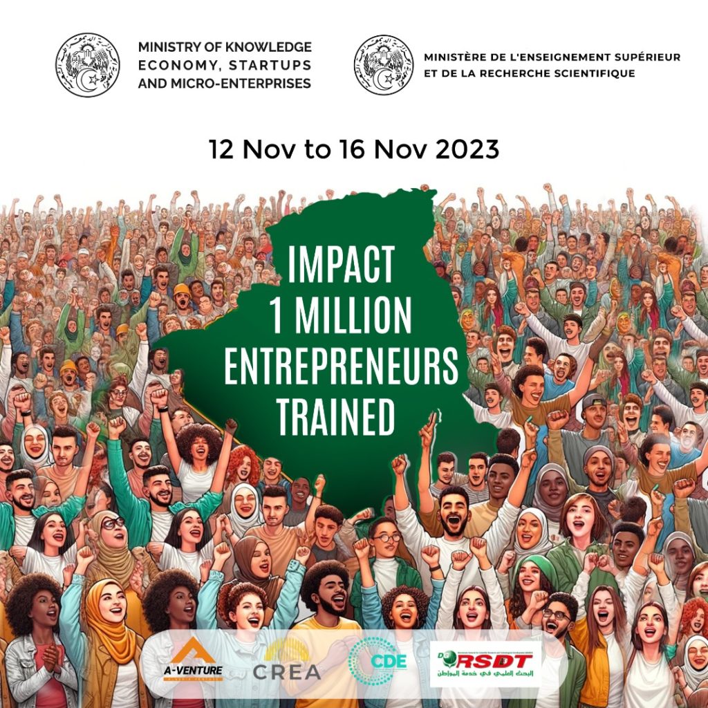 Semaine mondiale de l’entrepreneuriat 12 -16 Novembre 2023